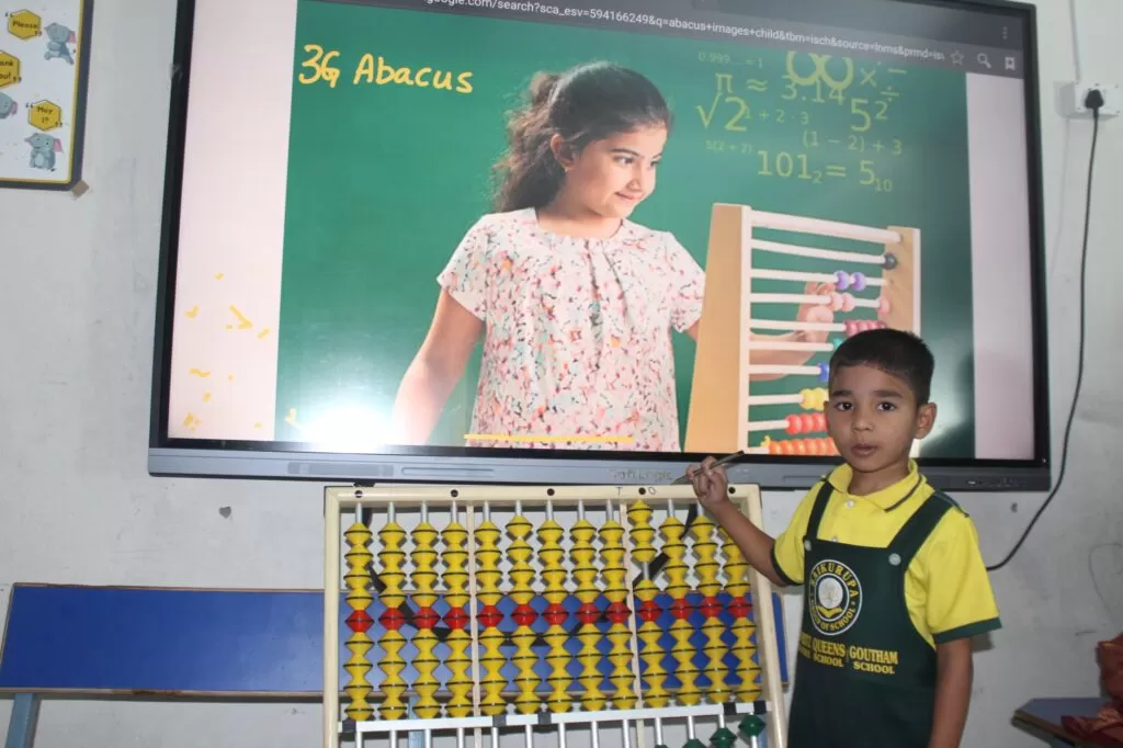 Queens Global School building in Kavadiguda Hyderabad, a top CBSE school near Secunderabad offering world-class education and holistic growth with 3G ABACUS