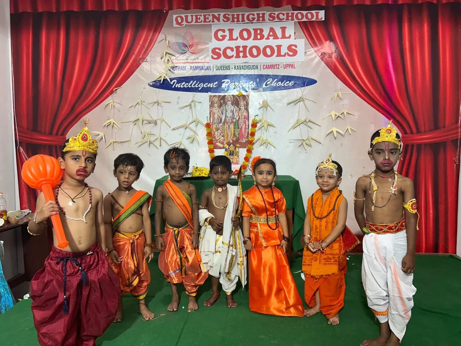 Queens Global School, one of the top CBSE schools near me in Kavadiguda, Hyderabad, offering a modern campus and holistic learning.