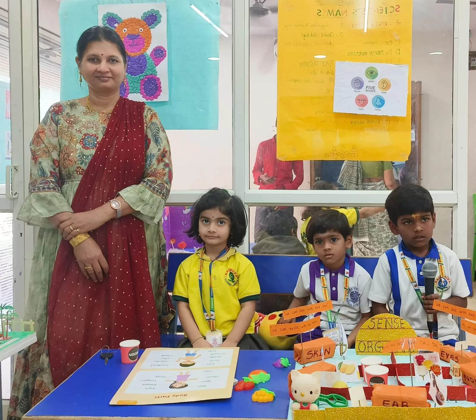 Queens Global School staff guiding parents through the easy School Admission Process in Kavadiguda, Hyderabad.