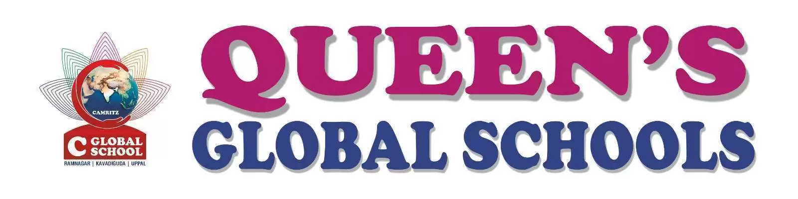 Queens Global School Kavadiguda students engaged in a CBSE class activity in Hyderabad